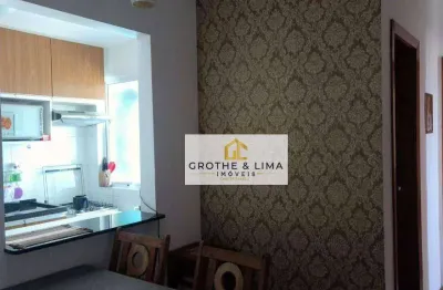Apartamento com 2 dormitórios à venda, 58 m² por r$ 259.000,00 - granja daniel - taubaté/sp