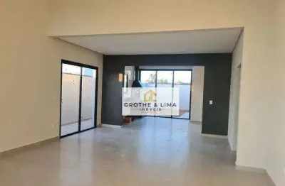 Novíssima casa térrea de 3 dormitórios, 1 suíte à venda, 158 m² - condomínio terras do vale