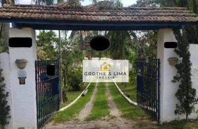 Chácara com 6 dormitórios, 17815 m² - venda por r$ 1.272.000,00 ou aluguel por r$ 10.000,00/mês - parque agrinco - guararema/sp