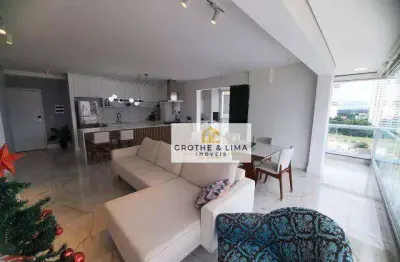 Apartamento  impecável com 2 dormitórios à venda, 101 m² por r$ 735.000 - bosque flamboyant - taubaté/sp