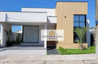 Casa com 3 dormitórios à venda, 180 m² por r$ 1.550.000 - condomínio tecoara - taubaté/sp