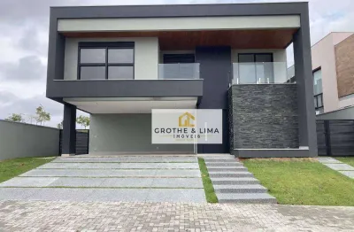 Lindo sobrado à venda por r$ 3.400.000 - condomínio residencial alphaville ii - são josé dos campos/sp