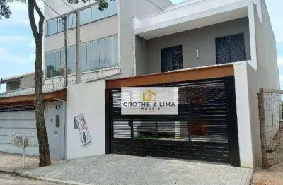 Sobrado com 3 dormitórios à venda, 171 m² por r$ 694.000,00 - residencial santa paula - jacareí/sp