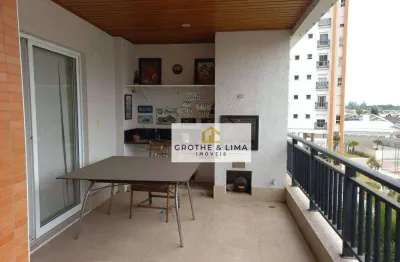 Lindo apartamento com 3 dormitórios, sendo 3 suítes, à venda, 166 m² por r$ 1.300.000 - jardim das nações - taubaté/sp