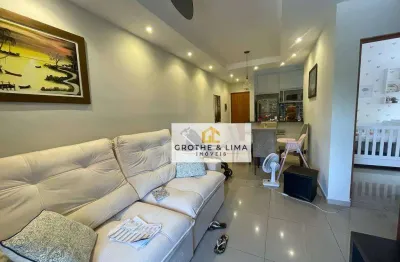 Apartamento com 2 dormitórios à venda, 60 m² por r$ 185.000,00 - vila nossa senhora das graças - taubaté/sp