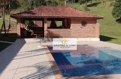 Sítio com 3 dormitórios à venda, 60500 m² por r$ 1.300.000,00 - zona rural - guaratinguetá/sp
