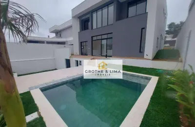 Sobrado com 4 dormitórios à venda, 305 m² por r$ 2.950.000,00 - condomínio mônaco - são josé dos campos/sp