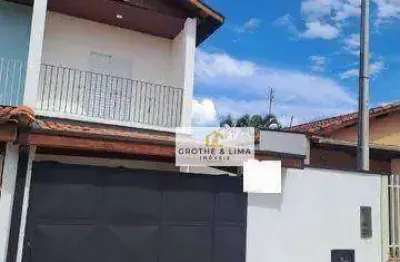 Sobrado com 3 dormitórios à venda, 157 m² por r$ 350.000,00 - samar - tremembé/sp