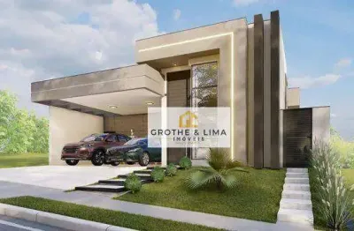 Casa com 3 dormitórios à venda, 155 m² por r$ 1.100.000,00 - condomínio terras do vale - caçapava/sp