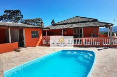 Chácara com 3 dormitórios à venda, 2475 m² por r$ 625.000,00 - recanto do sol - caçapava/sp