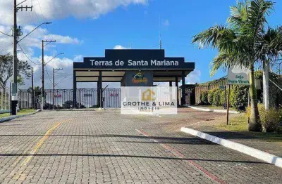 Terreno à venda, 1850 m² por r$ 287.000,00 - condomínio terras de santa mariana - caçapava/sp