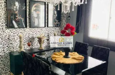 Apartamento com 2 dormitórios à venda, 60 m² por r$ 270.000,00 - parque são luís - taubaté/sp