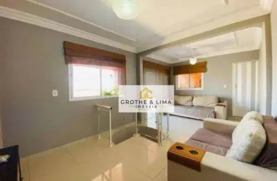 Linda cobertura com 2 dormitórios, sendo 1 suíte,  à venda, 110 m² por r$ 440.000 - vila nair - são josé dos campos/sp