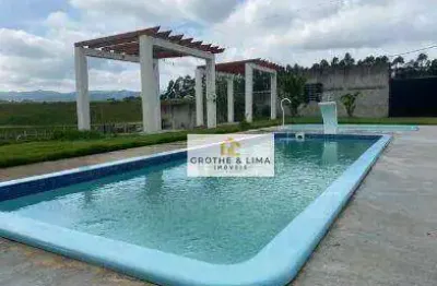 Chácara com 3 dormitórios à venda, 1800 m² por r$ 900.000,00 - borda da mata - caçapava/sp