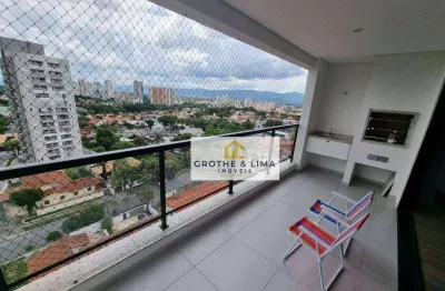 Apartamento com 3 dormitórios à venda, 109 m² por r$ 790.000,00 - jardim das nações - taubaté/sp