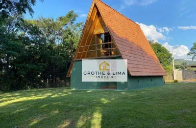 Chácara com 1 dormitório à venda, 600 m² por r$ 290.000,00 - goiabal - pindamonhangaba/sp