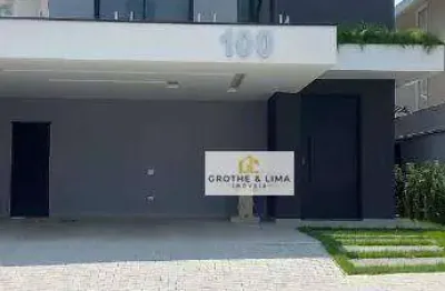 Sobrado condomínio floradas do paratehy - urbanova - 4 suítes - 210m²