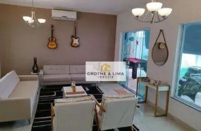 Casa com 3 dormitórios para alugar, 300 m² por r$ 9.640,00/mês - piracangaguá (chácara flórida) - taubaté/sp