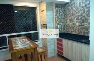 Apartamento com 2 dormitórios à venda, 94 m² - barranco - taubaté/sp