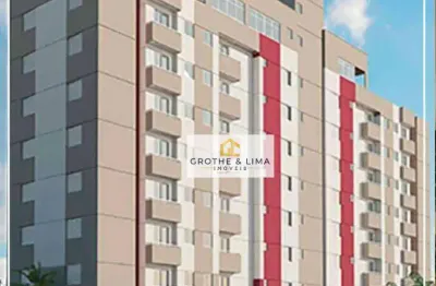 Apartamento com 1 dormitório à venda, 41 m² por r$ 187.000,00 - jardim da luz - taubaté/sp