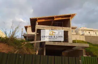 Sobrado á venda 3 dormitórios, suíte, 4 vg garagem,ac: 230 m² at:378m² excelente local, fácil acesso dutra- condomínio verana - são josé dos campos/sp