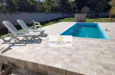 Chácara com 2 dormitórios à venda, 3600 m² por r$ 440.000 - vila velha - caçapava/sp