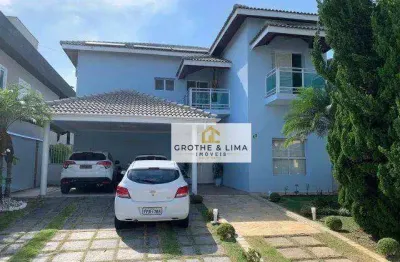 Sobrado com 4 dormitórios, 327 m² - venda por r$ 2.227.000,00 ou aluguel por r$ 12.436,00/mês - jardim altos de santana ii - jacareí/sp