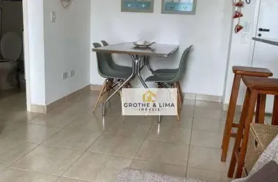 Apartamento com 2 dormitórios mobiliado à venda por r$ 650.000 - itaguá - ubatuba/sp