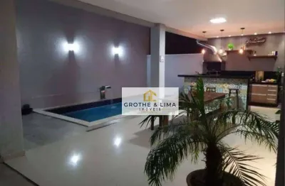 Sobrado com 3 dormitórios à venda, 220 m² por r$ 1.350.000,00 - condomínio residencial tecoara - taubaté/sp