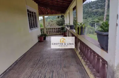Chácara com 2 dormitórios à venda, 1000 m² por r$ 418.000,00 - zona rural - paraibuna/sp