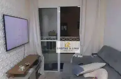 Apartamento com 2 dormitórios à venda, 48 m² por r$ 300.000,00 - vila iracema - são josé dos campos/sp