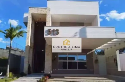 Sobrado top espetacular á venda - 4 suítes, ac: 368m² - at: 355m² local excelente, fácil acesso a taubaté e tremembé - bairro dos guedes - tremembé/sp