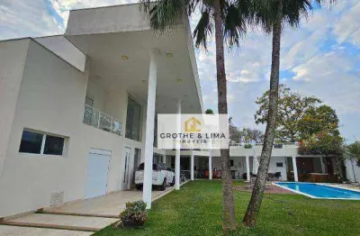 Casa com 4 dormitórios, 536 m² - venda por r$ 6.200.000,00 ou aluguel por r$ 41.300,00 - jardim nova américa - são josé dos campos/sp