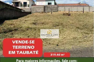 Terreno à venda, 320 m² por r$ 250.000,00 - jardim marlene miranda - taubaté/sp