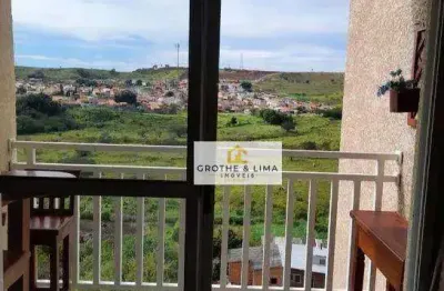 Apartamento com 2 dormitórios à venda, 56 m² por r$ 375.000 - conjunto residencial flamboyant - são josé dos campos/sp