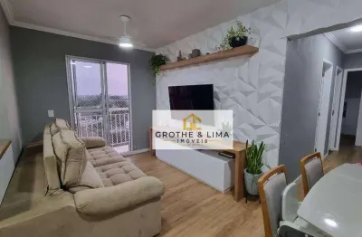 Apartamento com 2 dormitórios à venda, 50 m² por r$ 370.000 - parque residencial flamboyant - são josé dos campos/sp