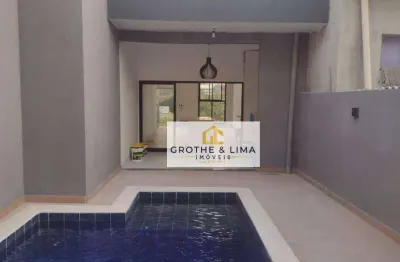Casa nova com 3 dormitórios à venda, 142 m² - condomínio vem viver jacareí - jacareí/sp