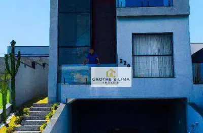 Oportunidade única sobrado com 3 dormitórios à venda por r$ 1.350.000 - condomínio residencial malibu - caçapava/sp r$1.430.000,00