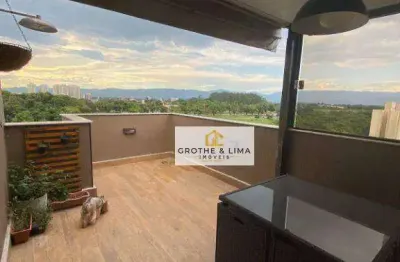Cobertura com 3 dormitórios à venda, 124 m² por r$ 550.000,00 - vila são josé - taubaté/sp