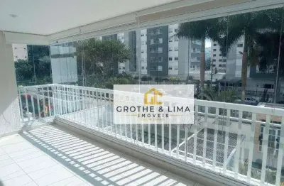Apartamento com 4 dormitórios para alugar, 125 m² por R$ 7.700,00/mês - Royal Park - São José dos Campos/SP