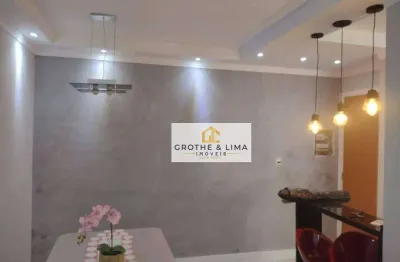Apto lindo á venda, 2 dorm com armários, ac: 48m² local muito bom perto de comércios, fácil acesso a via dutra - vila iracema - são josé dos campos/sp