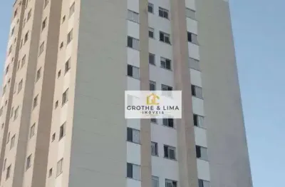 Apartamento com 2 dormitórios à venda, 48 m² por r$ 190.000 - residencial sítio santo antônio - taubaté/sp