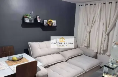 Apto á venda  c/ 2 dormitórios, ac: 49m² excelente local perto de comércio/serviços, fácil acesso via dutra, centro jac/sjc- vila branca - jacareí/sp
