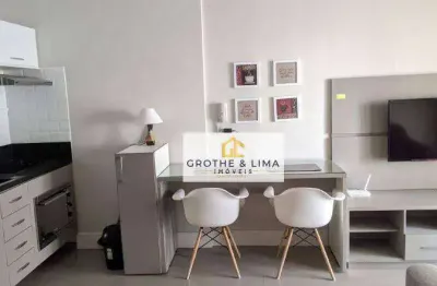 Oportunidade apartamento com 1 dormitórioportunidade o à venda, 33 m² por r$ 420.000 - jardim oswaldo cruz - são josé dos campos/sp