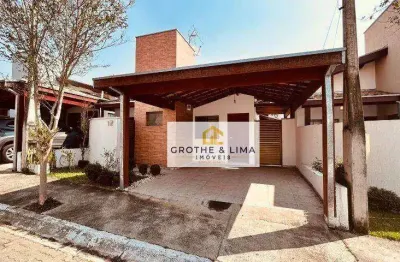 Sobrado de 3 dormitórios, 1 suíte à venda - condomínio. fechado em taubaté/sp