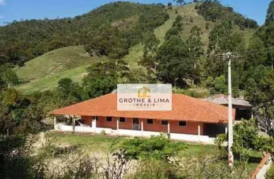 Chácara com 4 dormitórios à venda, 7000 m² por r$ 550.000,00 - pouso alto - natividade da serra/sp