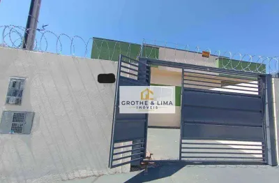Casa com 2 dormitórios à venda, 53 m² por r$ 250.000 - residencial antares - taubaté/sp