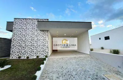 Casa condominio fechado nova com 3 dormitórios suite (closet)à venda, 144 m² por r$  - - taubaté/sp