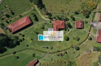 Fazenda com 4 dormitórios à venda, 2904000 m² por r$ 16.200.000 - berizal - tremembé/sp