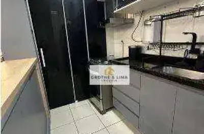 Apartamento com 3 dormitórios à venda, 85 m² por r$ 330.000 - residencial portal da mantiqueira - taubaté/sp